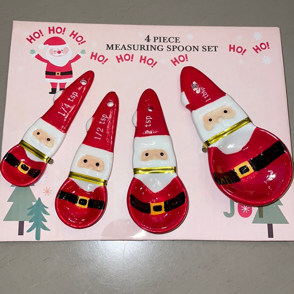 Tabletops Unlimited Santa Measuring Spoons